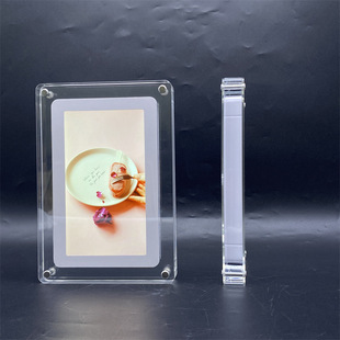 5 inch IPS transparent acrylic digital photo frame electronic play video picture music Christmas New Year gift