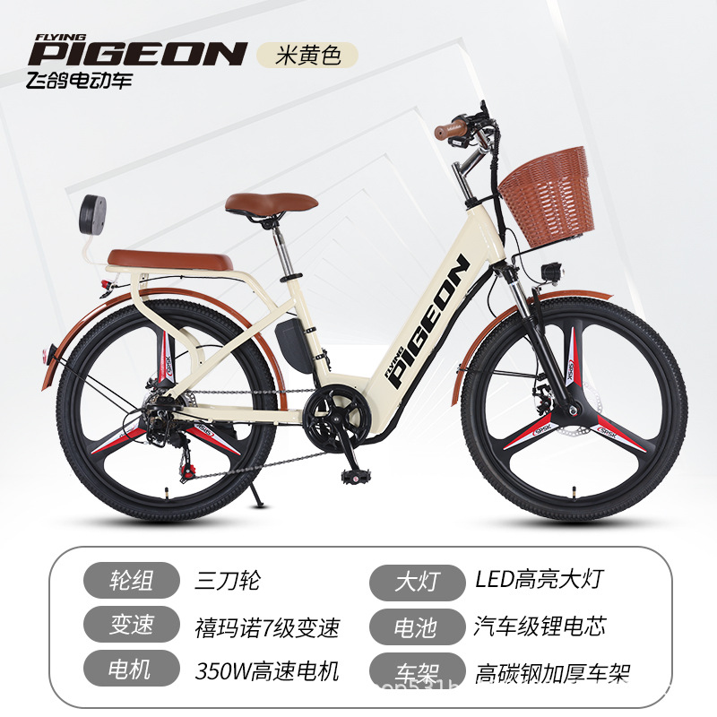 Bicicleta eléctrica con batería de litio, bicicleta de montaña de 24 pulgadas, bicicleta asistida por energía, bicicleta eléctrica estándar nacional 3C, Qili Electric