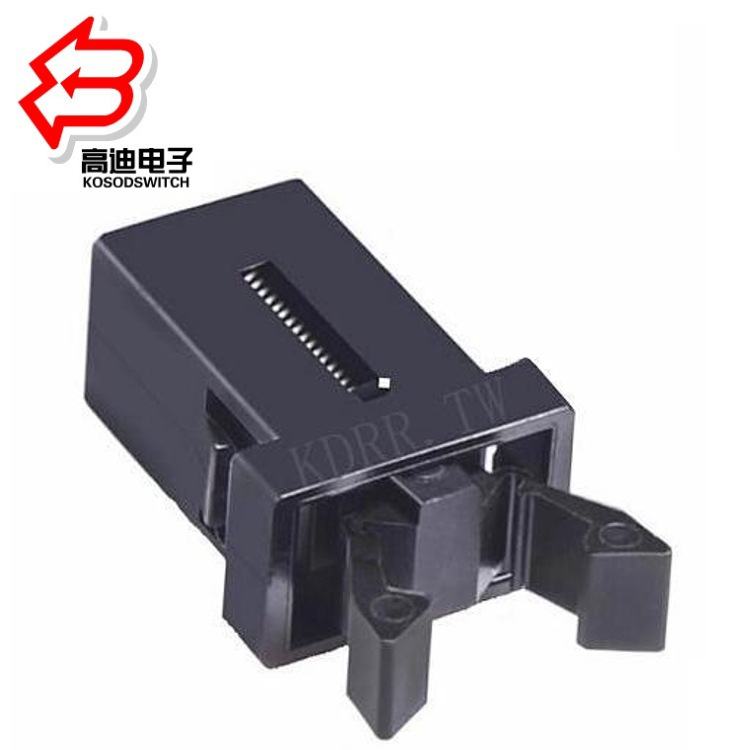 机箱按压门锁开关  按压门扣开关7*8*15 按压门锁开关安装口7*8MM