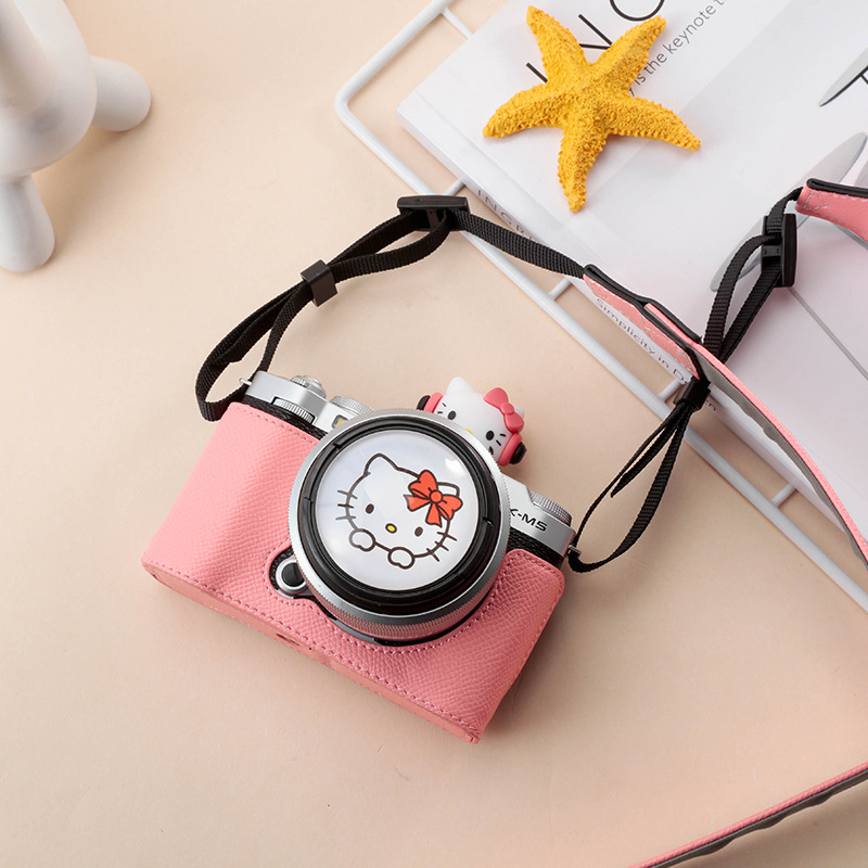 후지 XM5 카메라 케이스 가죽 케이스 X-M5 기본 카메라 케이스 보호 케이스