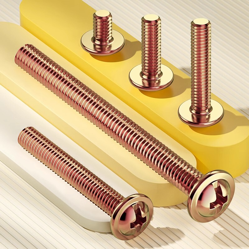 Cabinet door handle screw Phillips round head with pad handle screw m4 drawer cabinet with intermediate screw extension bolt Cabinet door handle screw Phillips round head with pad handle screw m4 drawer cabinet with intermediate screw extension bolt