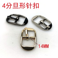 Guangzhou-sourced 4-in-14mm egg-shaped belt buckle with pin-style clasp; shoulder strap is adjustable, featuring a zinc-alloy hook-and-loop closure.