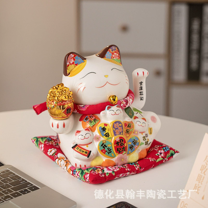 Новый список украшений для кассового аппарата Duofu Cat Creative для гостиной.