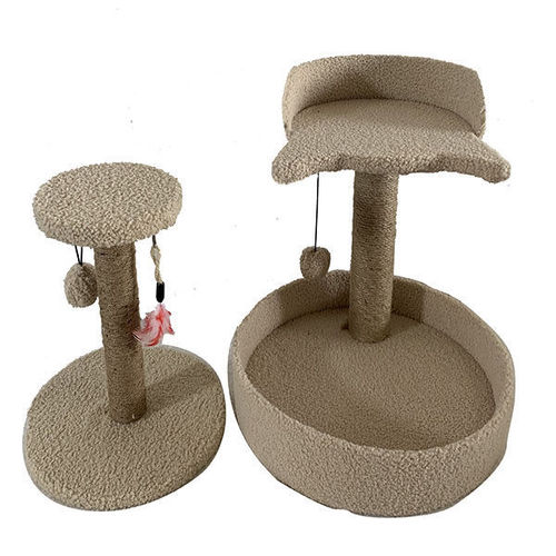 Factory direct sales cat column claw grinding frame cat climbing frame cat nest kitten climbing column cat tree claw column cat column shelf cat scratching column