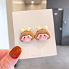 Cartoon cute hairgrip, three dimensional hairpins, hair accessory, with little bears, internet celebrity, Korean style, simple and elegant design