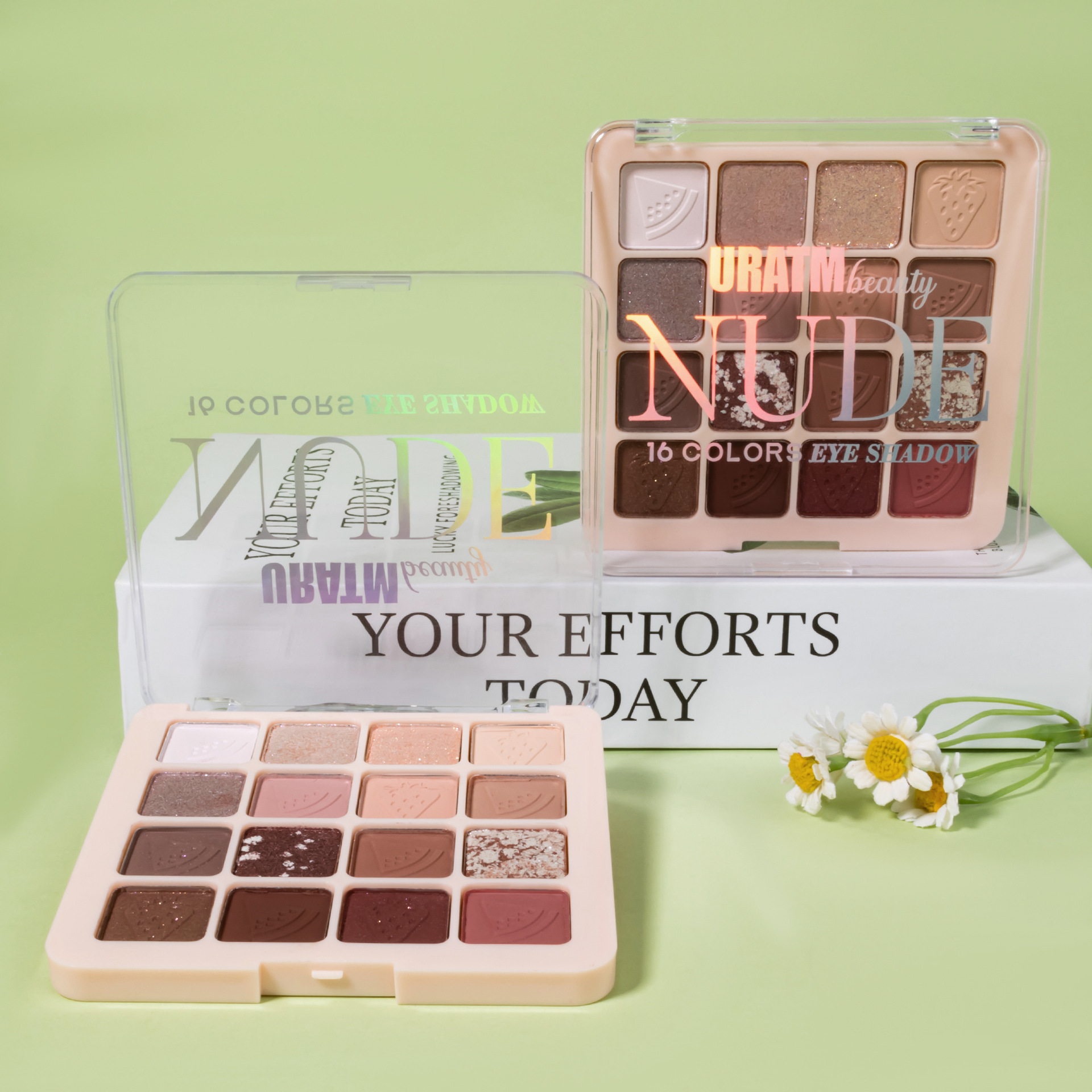 Cross-border bestseller multi-functional all-in-one makeup palette, matte pearlescent eyeshadow, high-gloss contouring all-in-one eyeshadow palette for beauty undefined