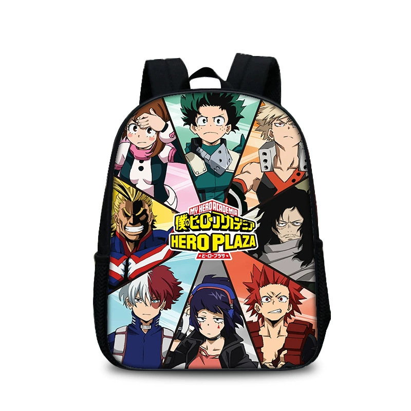 Рюкзак в стиле My Hero Academia 35 см, однослойный школьный рюкзак в стиле колледжа моего героя