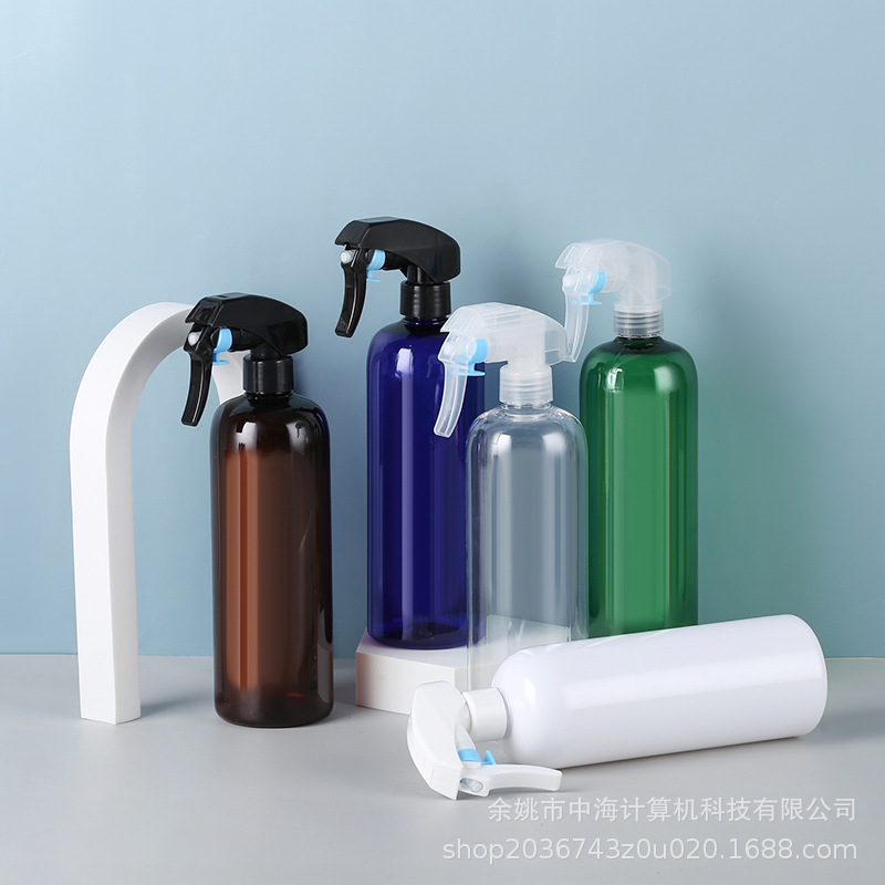400ml圆肩瓶配日本花王枪喷雾瓶细雾瓶清洁消毒水瓶9