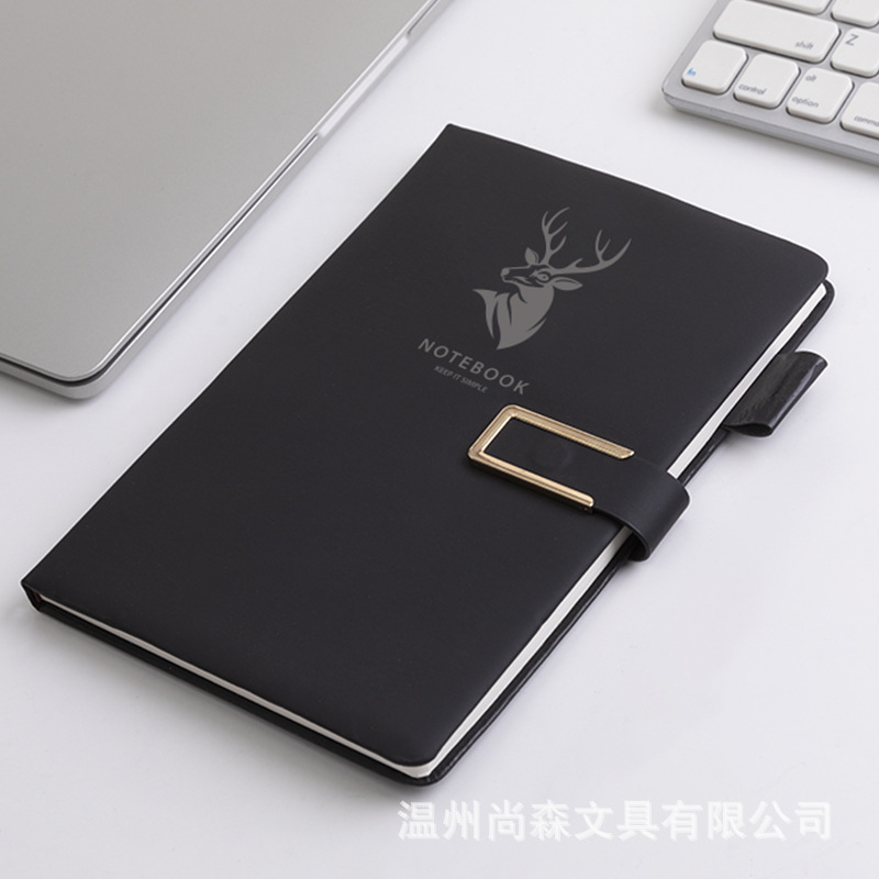 Cuaderno grueso, sentido avanzado, reunión de oficina A5, registro de trabajo, cuaderno de negocios, bloc de notas, caja de regalo