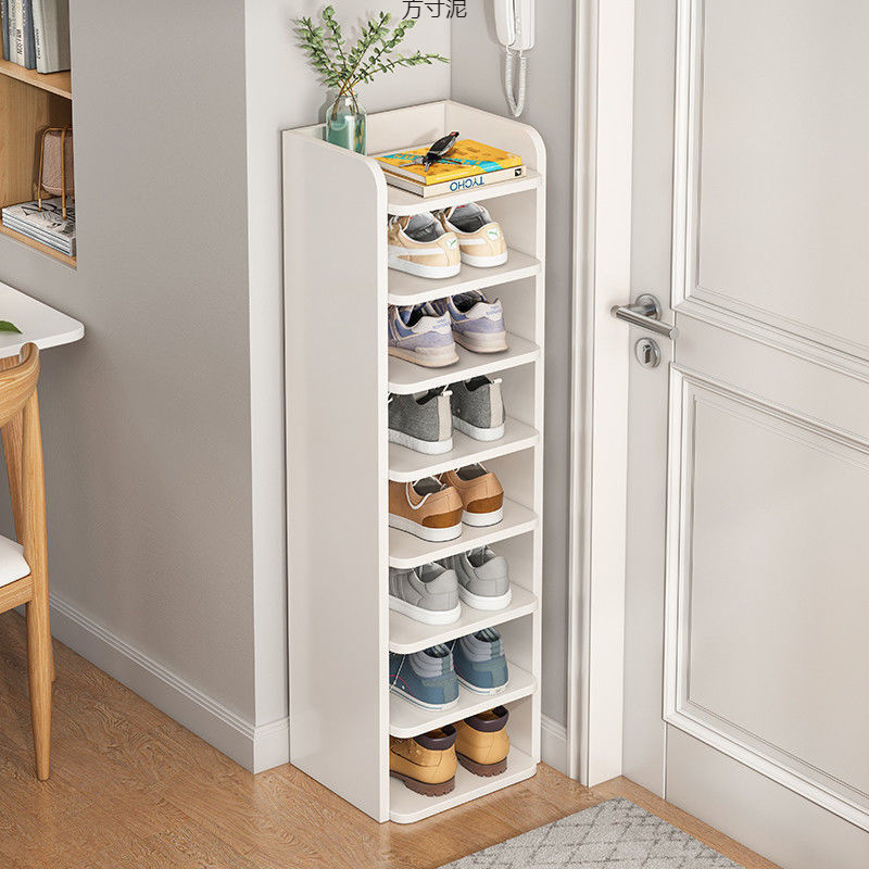 鞋架子小型窄款家用门口简易宿舍分层隔板防尘收纳省空间鞋柜批发