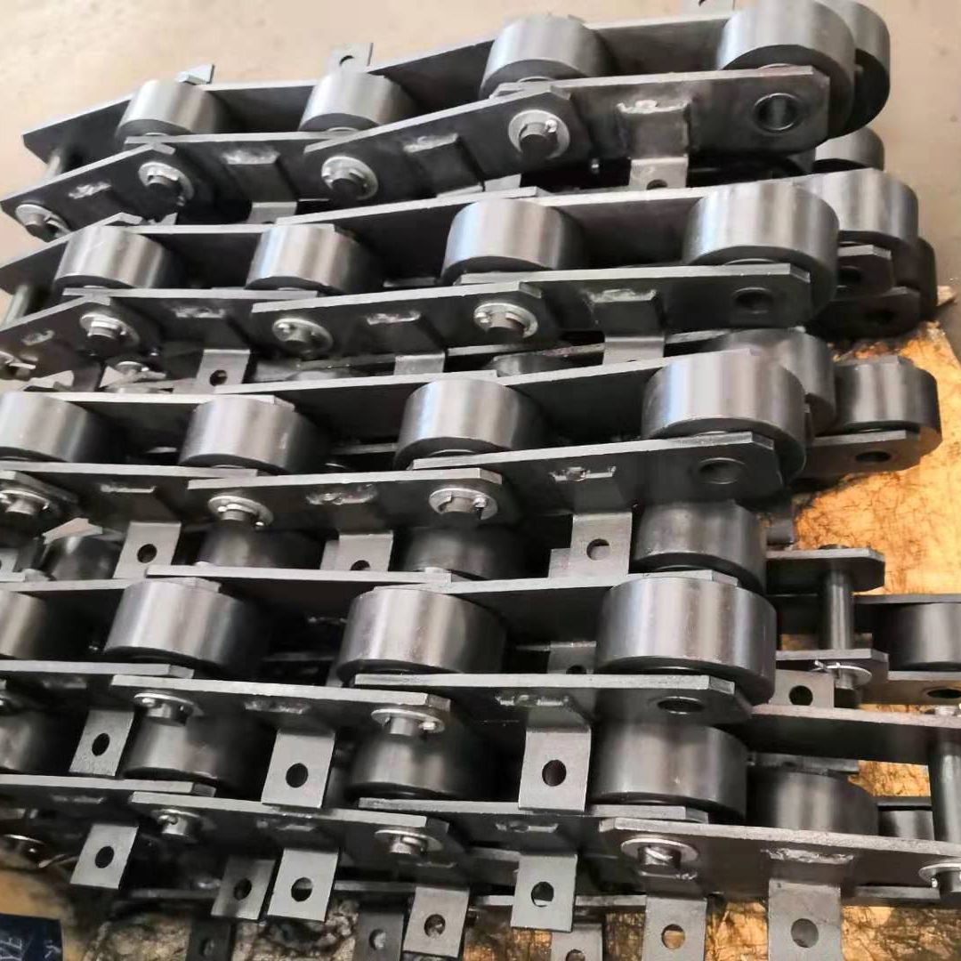 板式给料机链条 链轮 链板 传动用短节距滚子链 厂家销售支持做