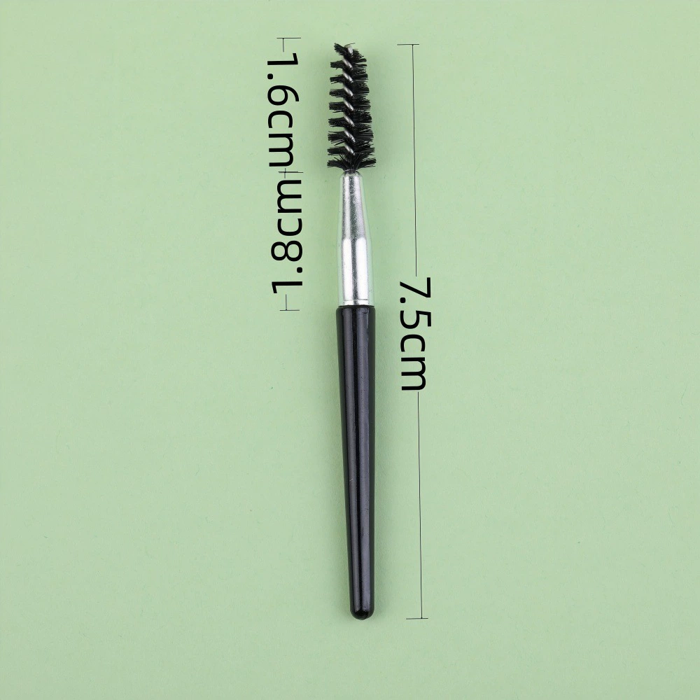 Makeup Brush Set, 11-Piece Multi-Tool Kit, aluminum ferrule, assorted eye & lip tips