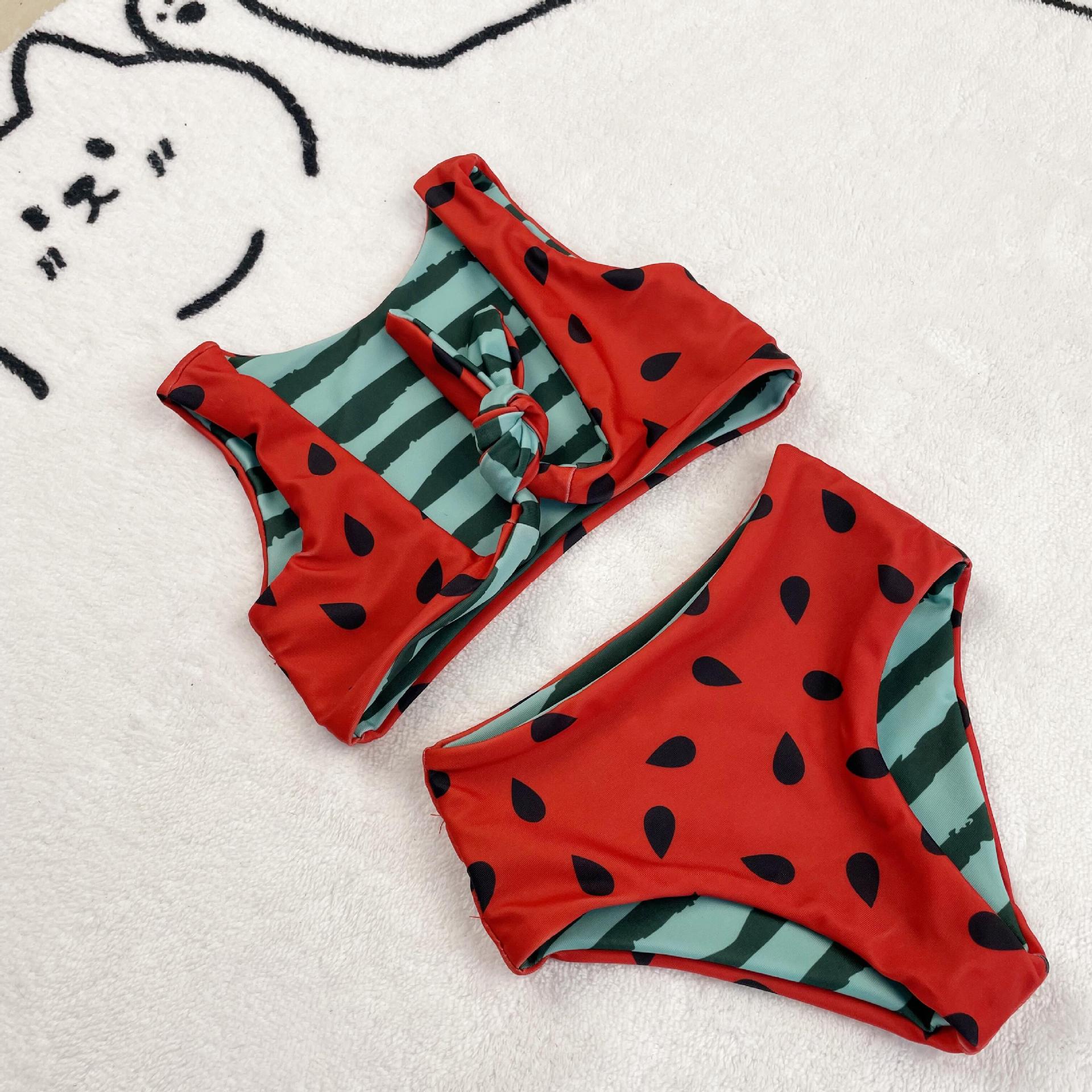 Muchachas Sol Sandía Traje De Baño Para Niños display picture 8