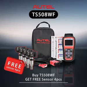 Autel TS508WF Avtomobil Diaqnostika Aləti, Şin Təzyiqinin Aşkarlanması, İngilis Versiyası
