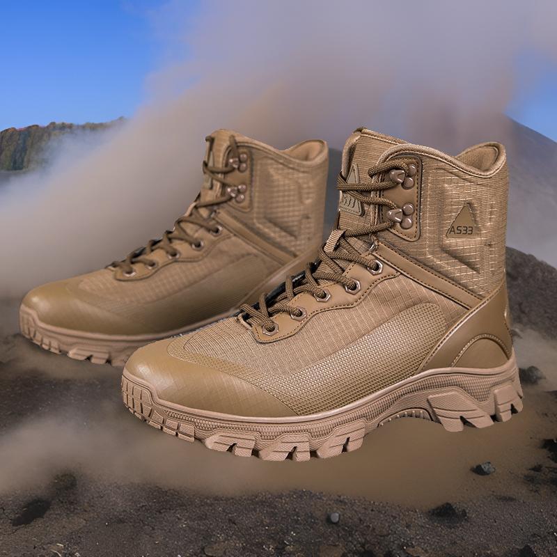 Ventas directas de fábrica Botas del desierto al aire libre Botas militares de fuerzas especiales de gran tamaño transfronterizas para hombres