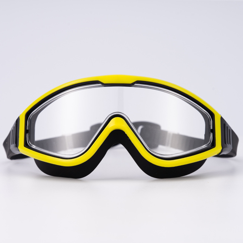 보통-검은 색과 노란색