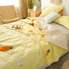 Nordic Cool in summer summer Double Washed cotton washing children Single quilt Simplicity summer quilt