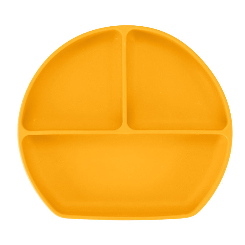 Vajilla de Silicona para Bebés/Niños, Incluye Tazón y Cubiertos, Antideslizante