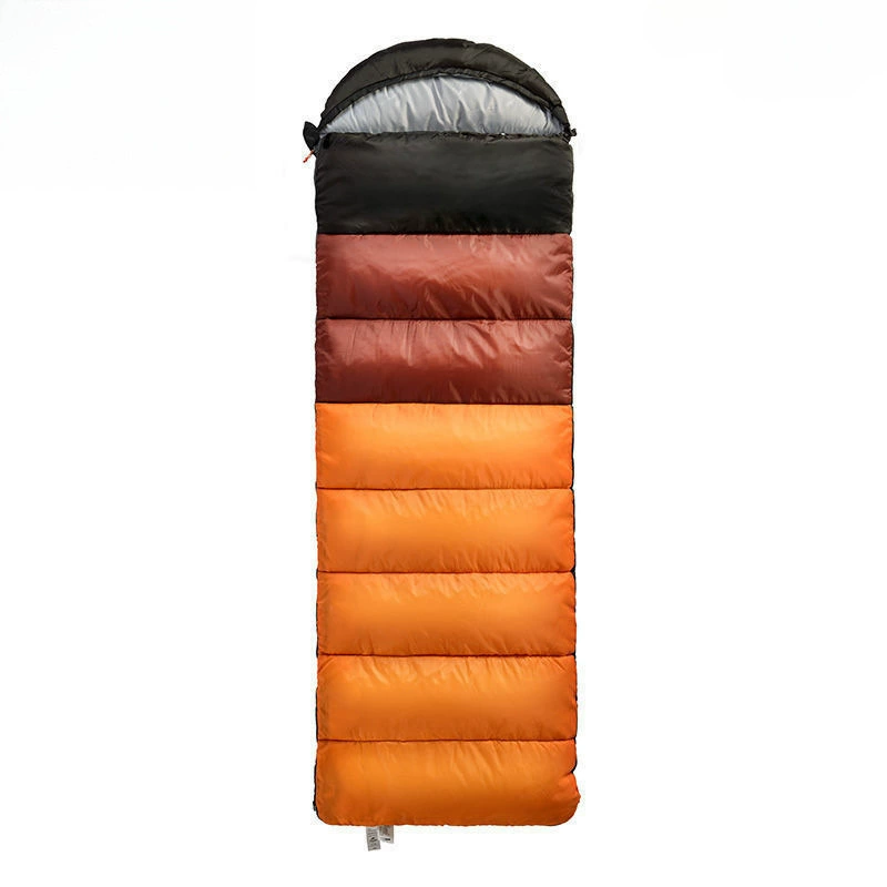 Спальный мешок для взрослых, уличная палатка для кемпинга, зимняя утолщенная одиночная портативная пуховая хлопковая палатка, трехслойная палатка по умолчанию, весна и осень