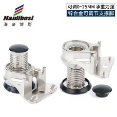 重型柜脚衣柜可调节脚支撑增高橱柜腿垫锌合金防滑家具高低调整脚