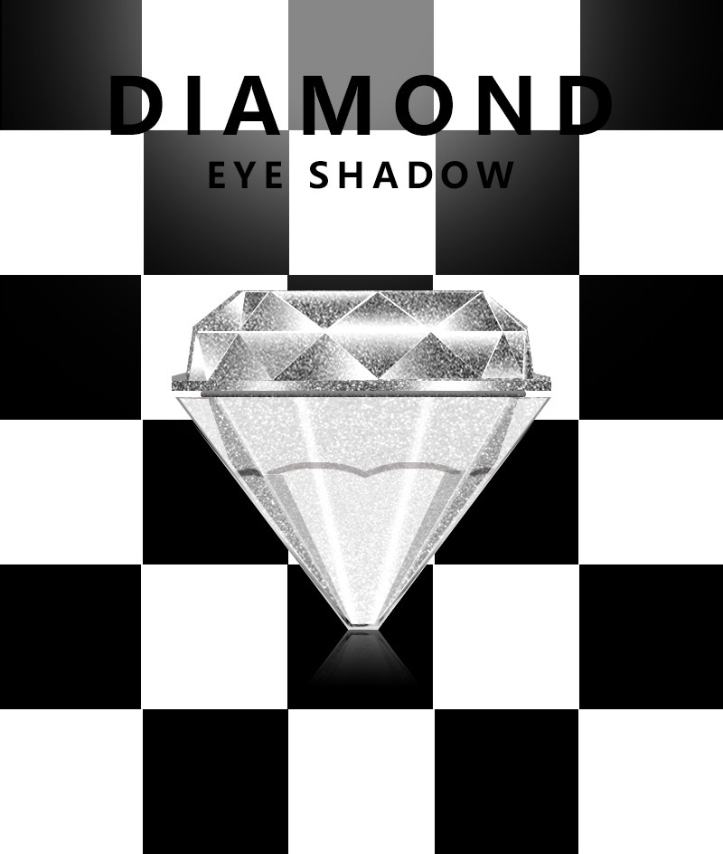Langmanni 6-color Diamond Pearlescent Liquid Eyeshadow, shining and dazzling eyeshadow liquid Eyeshadow cream in stock Specification drawing