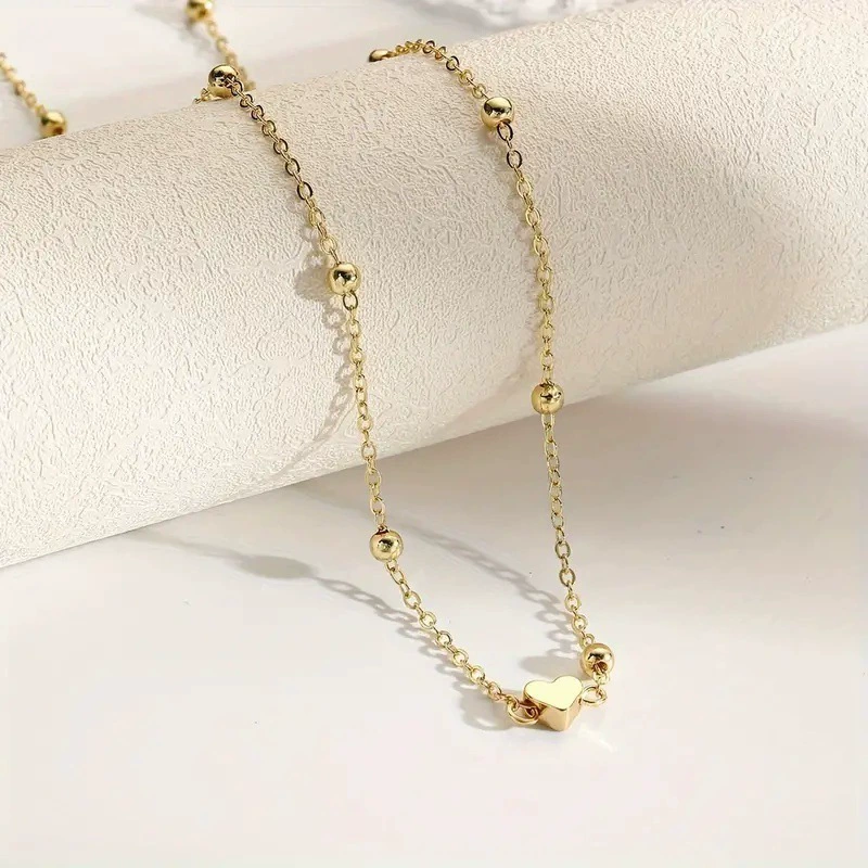 Trend universal accessory heart-shaped, sexy fashionable metal chain, European style