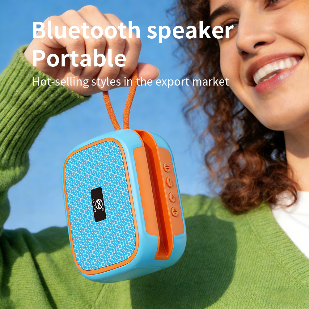 Desktop Audio Bluetooth Wireless Card-Insertable Mini Speaker Outdoor Solar-Powered Portable Export Subwoofer