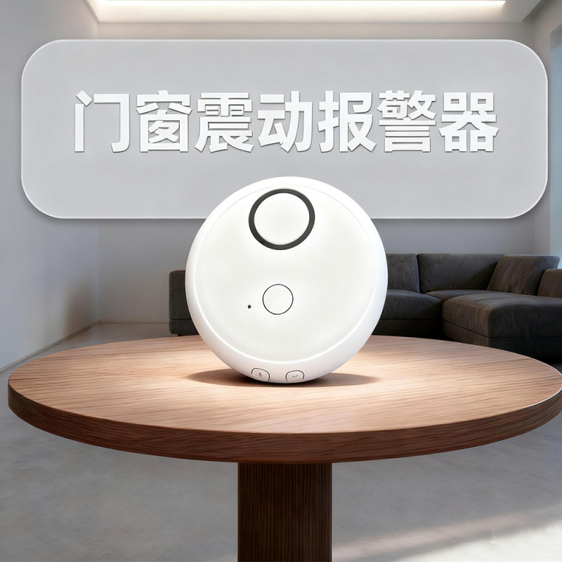130db調整可能な振動感度リモコン振動警報器、家庭用ガラス破損感知ドア/窓盗難防止装置|undefined