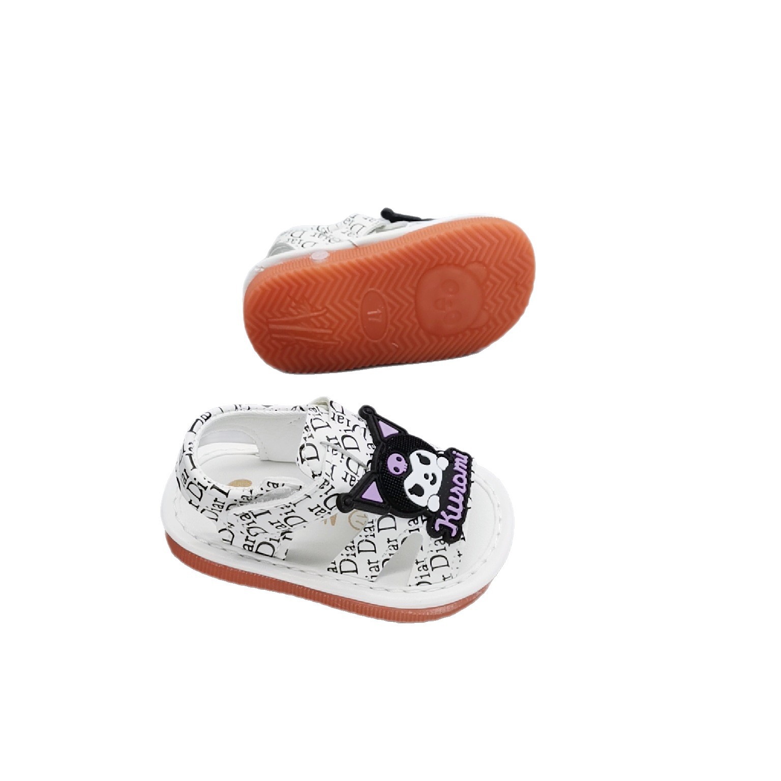 17-21 Tamaño de sandalias para bebés de 1 - 3 años llamados zapatos zapatos deportivos anti-derrapante zapatos de bebé suaves