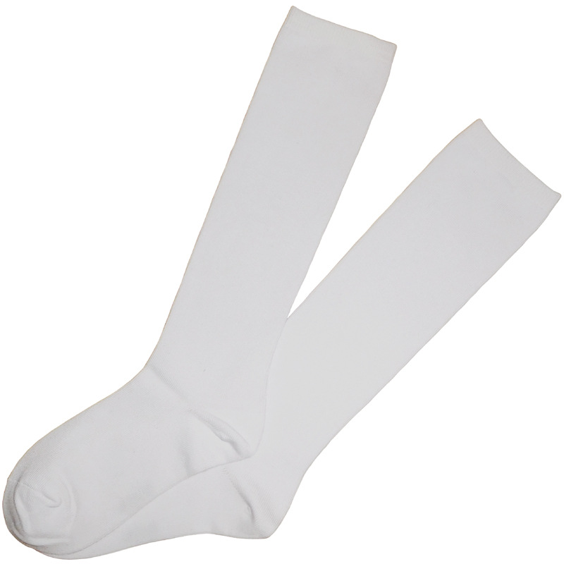 白色学生袜
