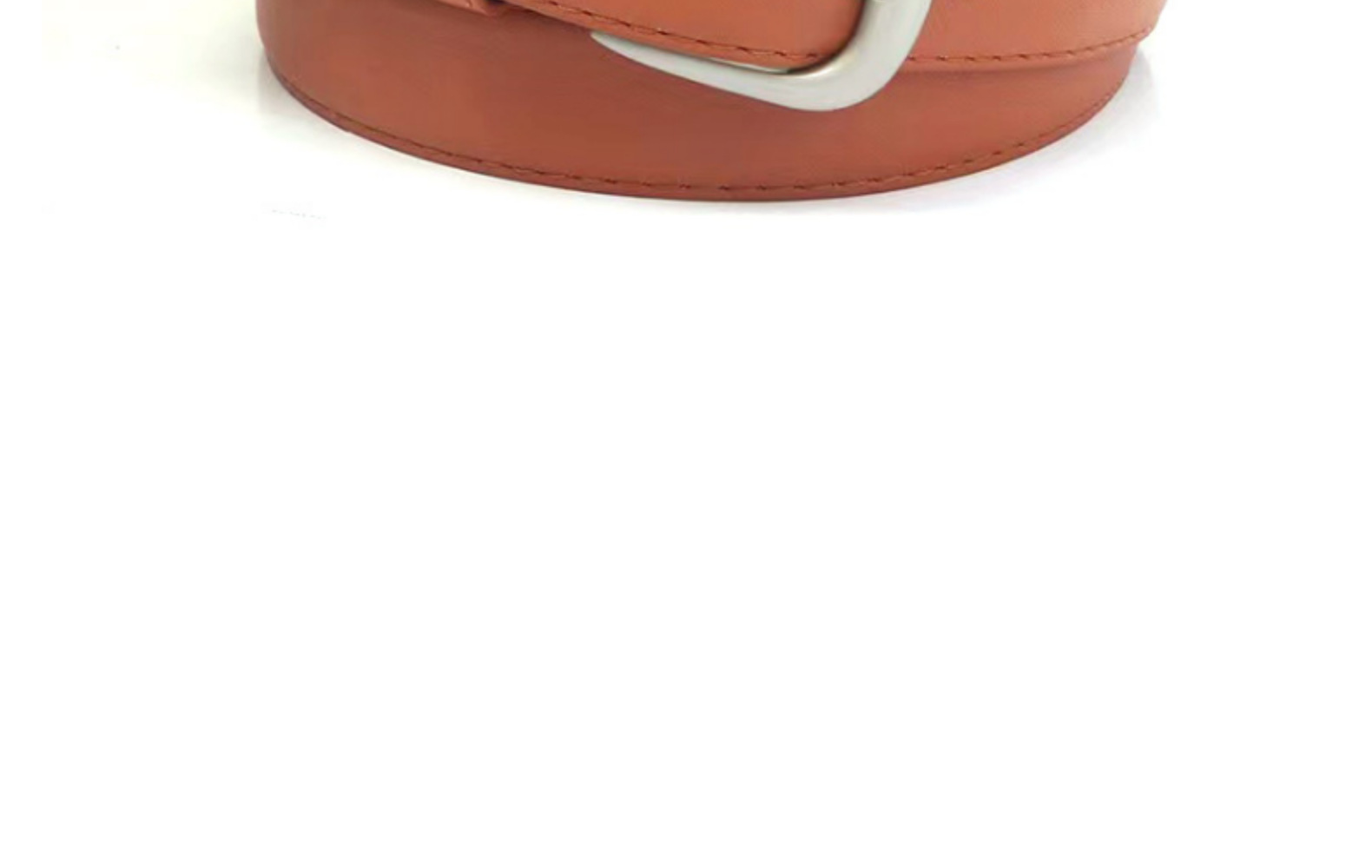 Cinto feminino com fivela prateada, acessório de cintura_voghion.com