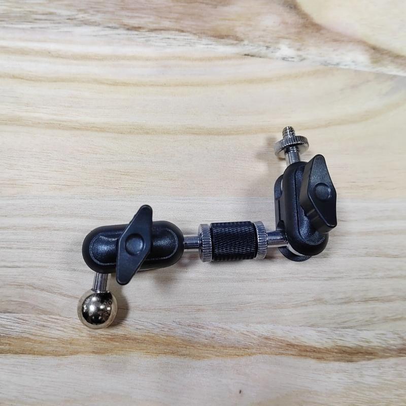 1/4 Universal Pea Pod Tripod Accessories Replacement Head Mobile Phone Holder Adapter 360 Degree Camera Peanut Clip