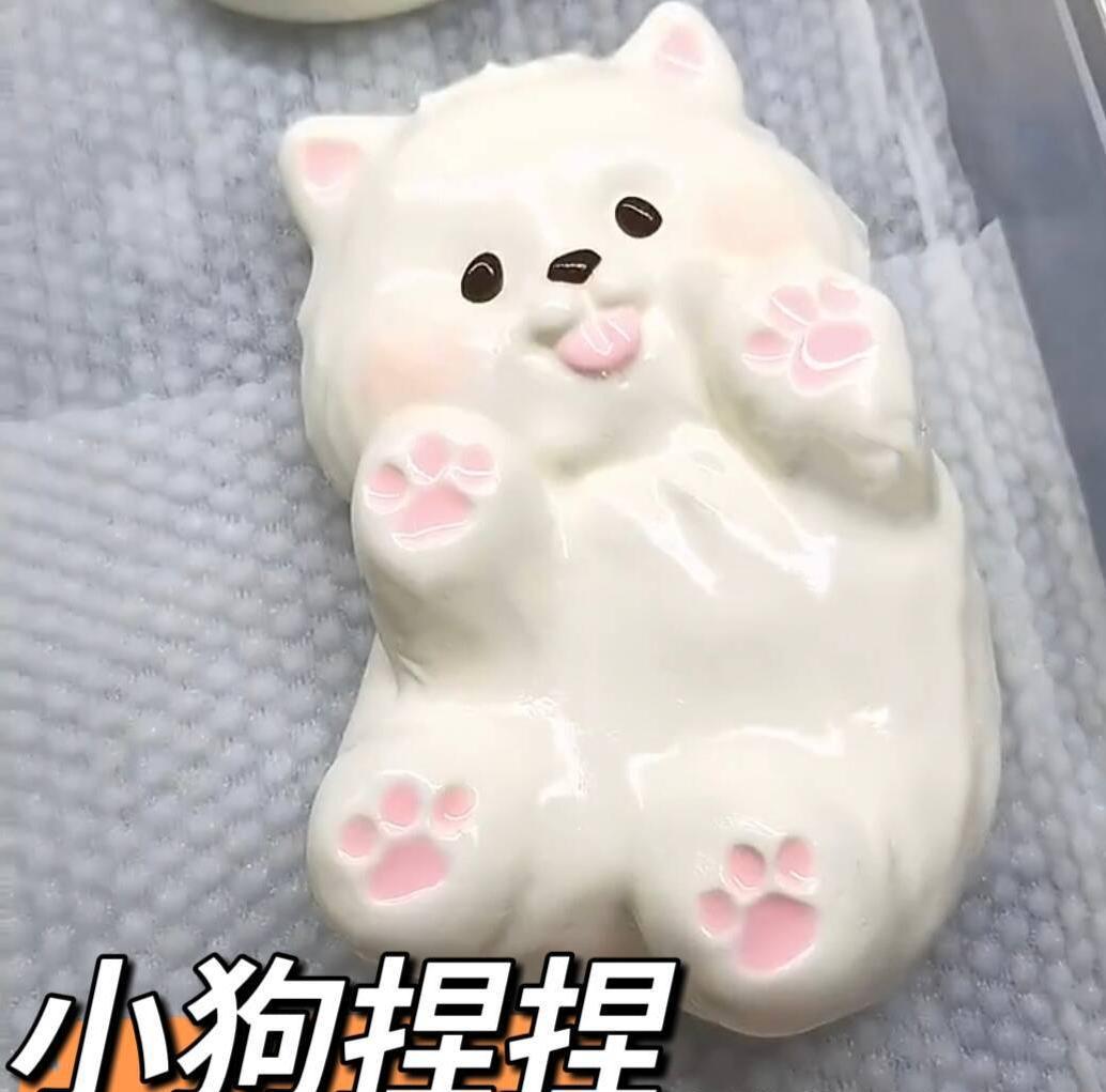 Pastel Guofeng Osmanthus Sensación de barro súper suave