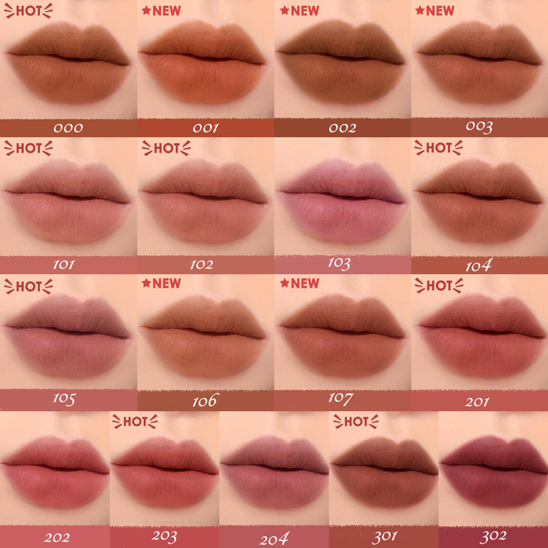 Focal air mist lip putty matte velvet waterproof and colorfast leading lady Lip Glaze popular fa179