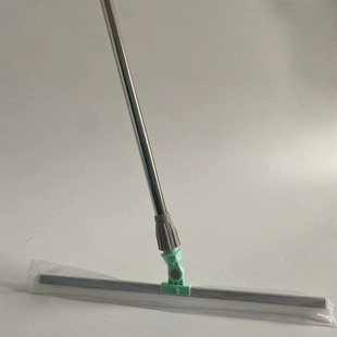 White Skin Turning Scraper, Silicone Floor Scraper, Turning Head, Rubber Water Scraper, Push Rod, Stainless Steel Rod, White Rubber Scraper