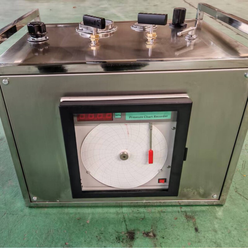 Disc Recorder Portable Hydraulic Pressure Testing Device Pipeline Pressure Testing Machine Water Pressure Resistance Testing Unit