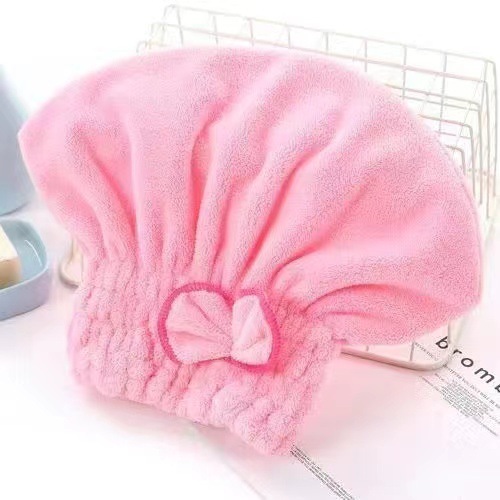 送料を追加、厚みのある高密度コーラルベルベットヘアドライキャップ、吸水性シャワーキャップ、エッジドヘアドライタオル、速乾ターバン卸売|undefined