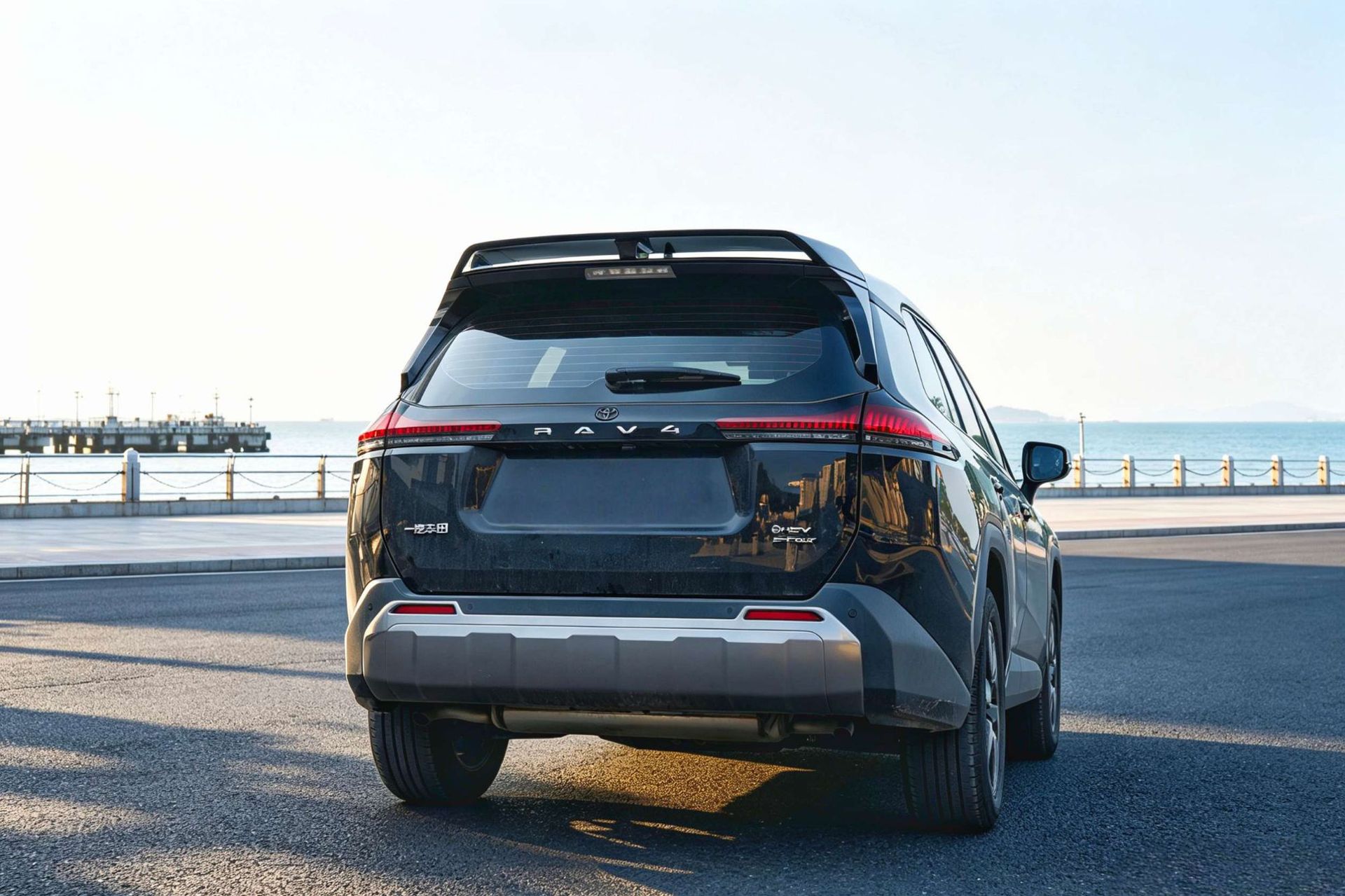 Suitable for 26 Models of Rav4, Rongfang, and Wildlander Modified Front Spoiler, Side Skirts, Rear Bumper, Roof Wing, Rear Diffuser, and Louvered Spoiler