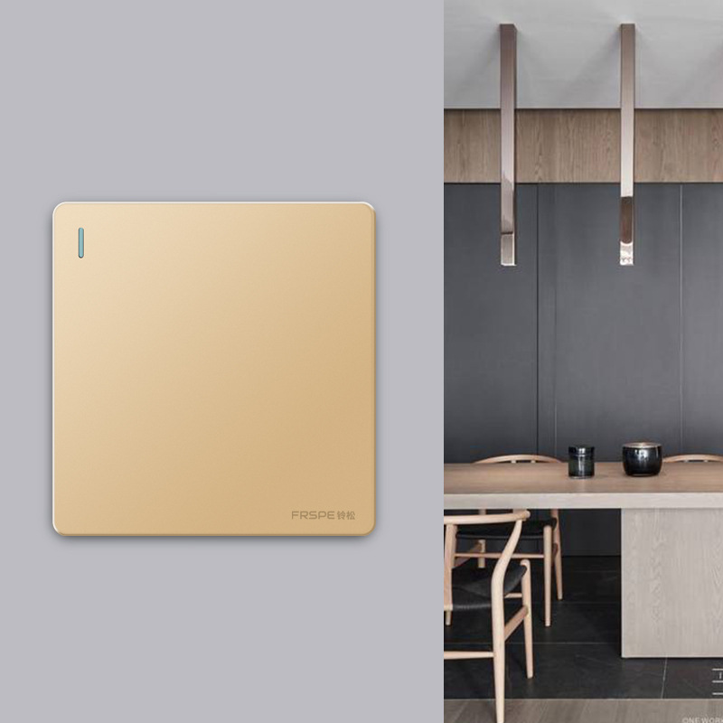 Nueva campana de pino oculto 86-tipo de interruptor de pared del panel de cinco agujeros USB fuente de alimentación de la cocina hogar fábrica al por mayor image 2