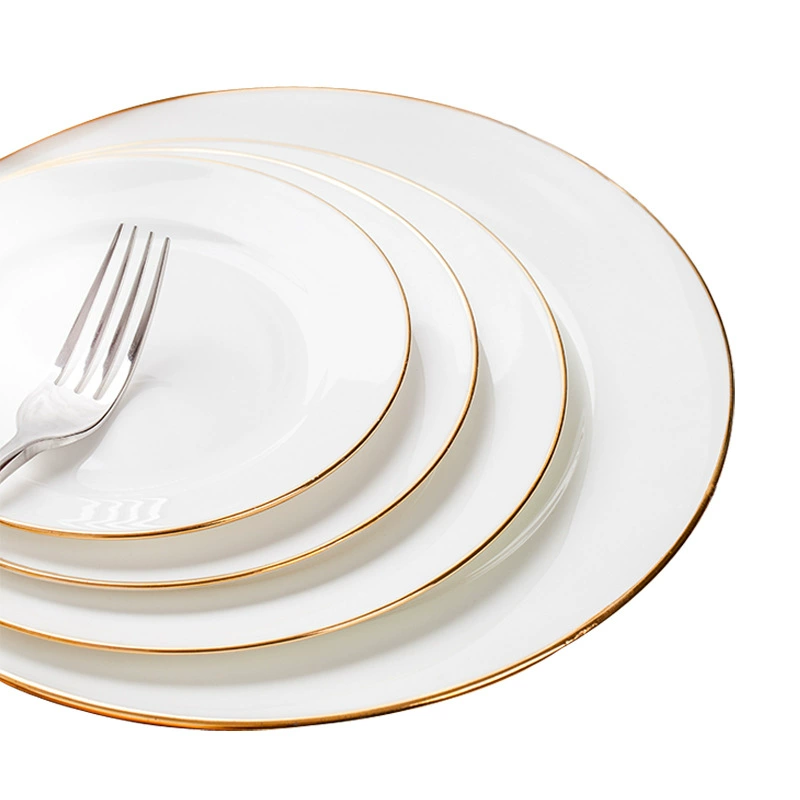 Платформа из керамики Фномпень - plate европейского стиля стейк торт тарелка новые - посуда из костяной фарфоровой гостиницы
