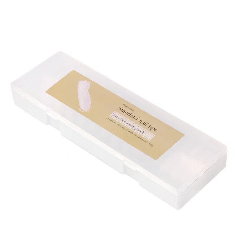Uña de manicura desgaste esmerilado sin marcas ultra delgado esmerilado sin grabado esmerilado medio parche de uñas falsas 240 piezas / caja