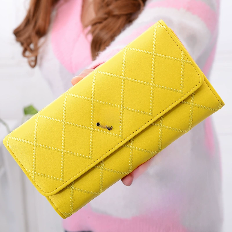 绮嫚诗 Wallet, long shoulder bag, Korean style