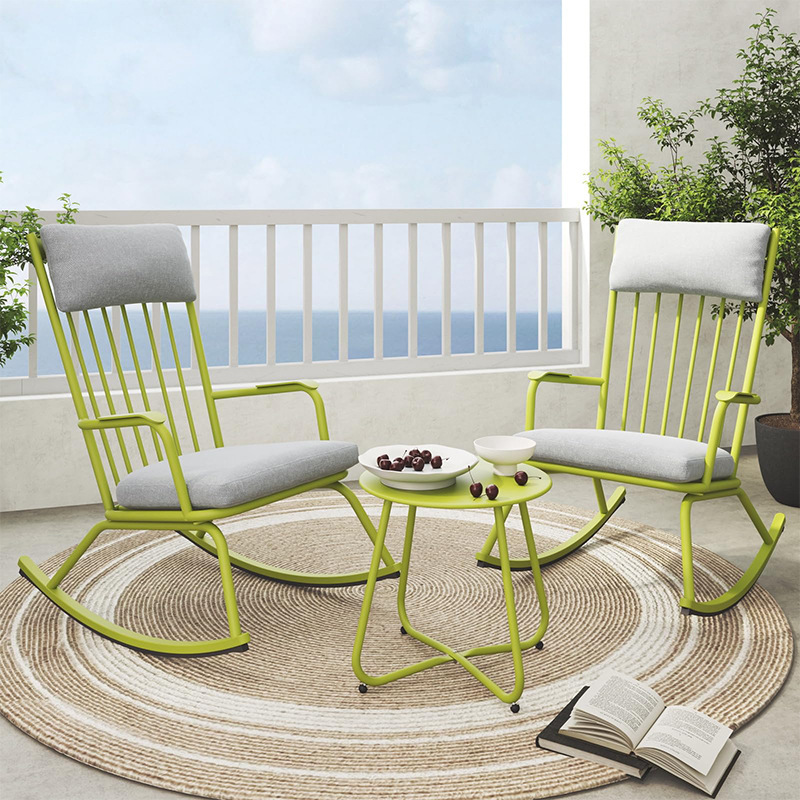 Customized Leisure Rocking Chair Sofa Recliner for Adults to Enjoy Sunbathing on the Balcony and Sleep Comfortably