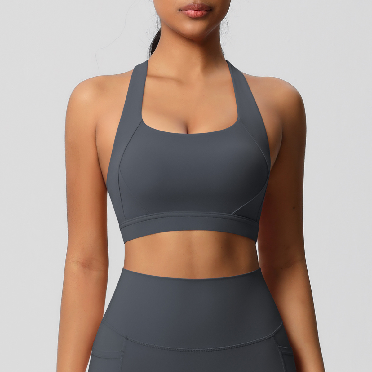 168g Weight Sleeveless Sleeve Length Nylon, Spandex Fabric Type Short Top Length Sports Vest Tops Type Fitness, Yoga, Running Occasion U Neck Neckline Solid Color Pattern Sport Style Style S, XL Size Sport Style Solid Color Nylon Spandex U Neck Active Tops Sports Vest 45