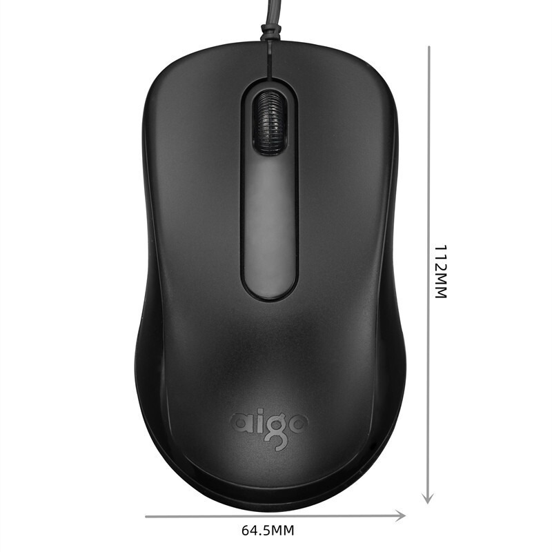 Aocコンピュータ有線マウスビジネスオフィスゲーム家庭用デスクトップノートusbマウススポット卸売り|undefined