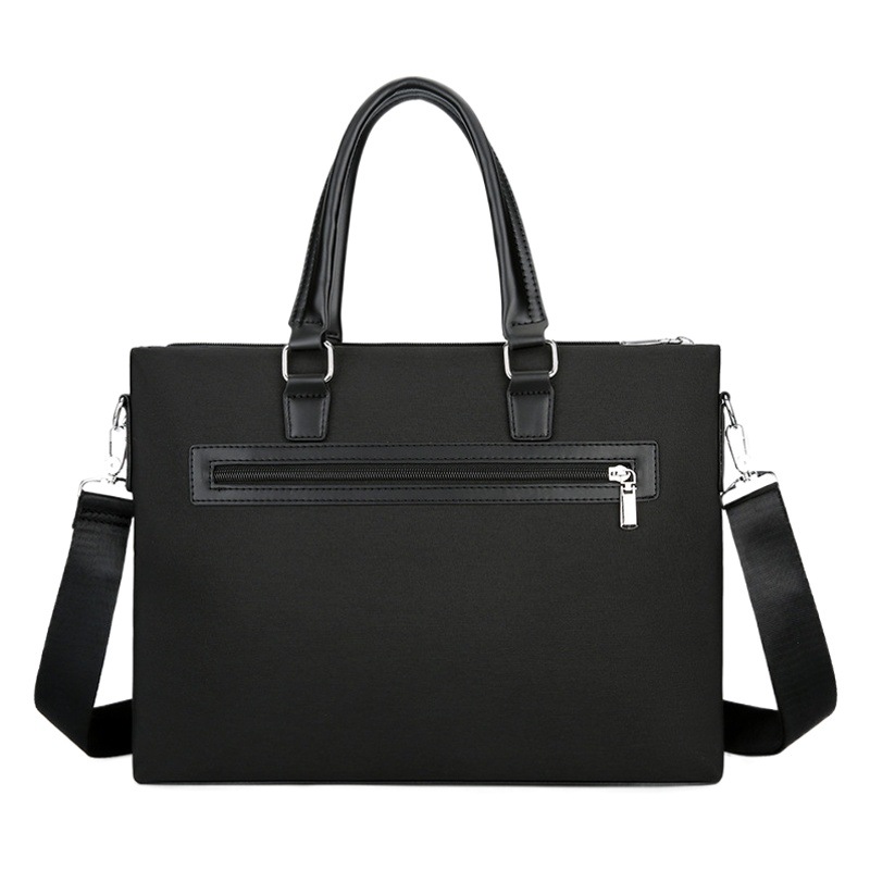 Nueva maletín de tela Oxford a la moda para hombre de primavera, bolso portátil de gran capacidad, bolso para documentos, bolso para reuniones de negocios