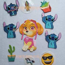 【绣花布贴】_品牌/图片/价格_批发潮流可爱魔术贴印花补丁背胶