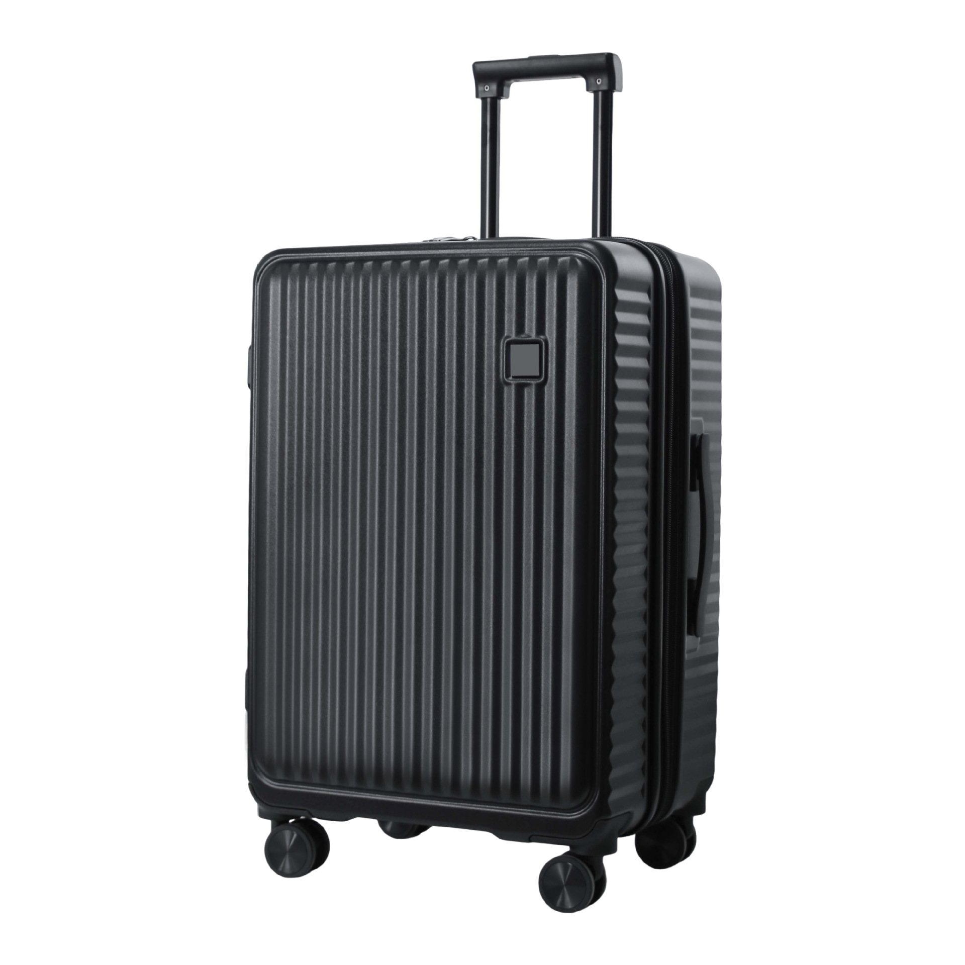Vali PC nhẹ du lịch 20 inch mở rộng dung lượng 20% — màu đen, màu hồng, màu tím, màu trắng