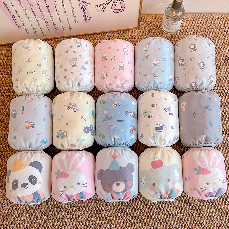 Children's Anti-Fouling and Stain-Resistant Sleeves for Autumn and Winter Infants and Young Kidsren Waterproof Sleeves Baby Sleeves Boys and Girls Cartoon Small Sleeves