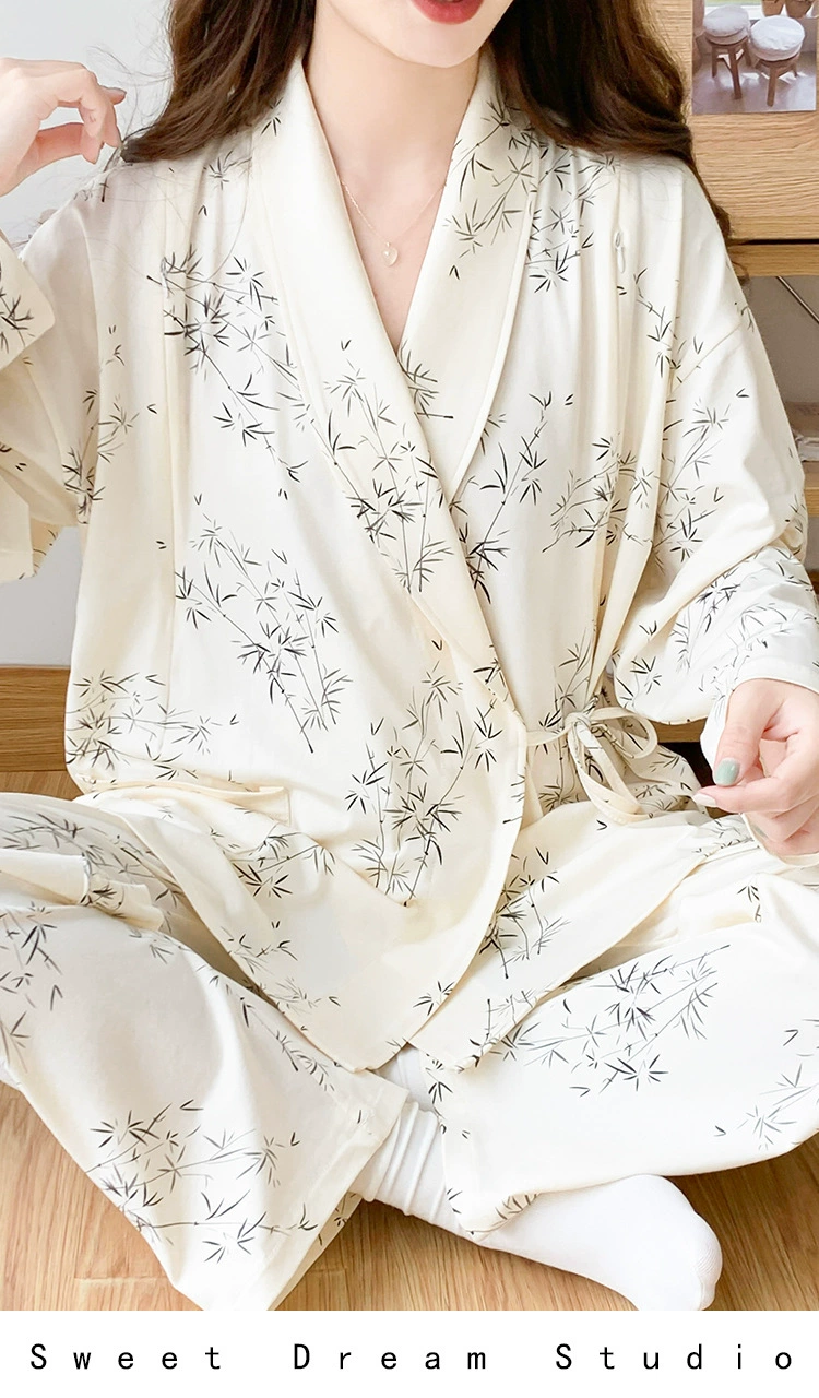 Detalle de diseño para lactancia del pijama